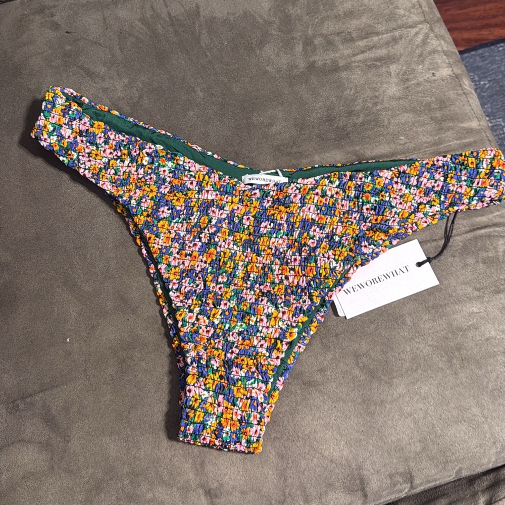 WeWoreWhat Multicolor Bikini Bottom